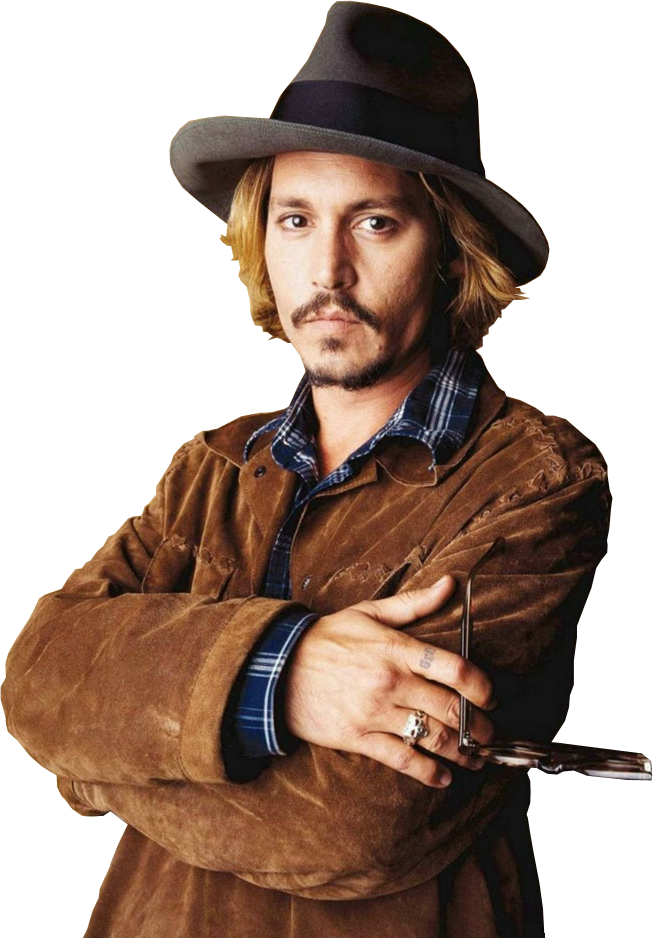 Johnny Actor Depp Transparent PNG Image