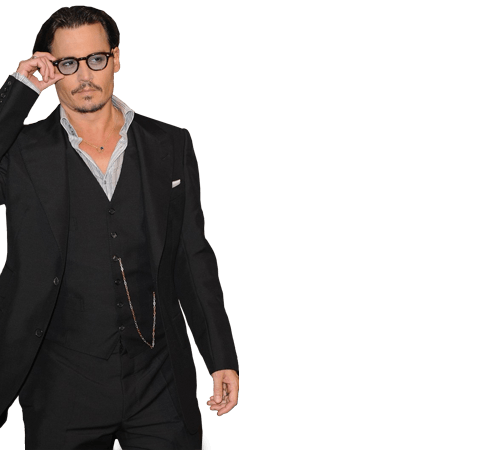 Depp Johnny File Transparent PNG Image