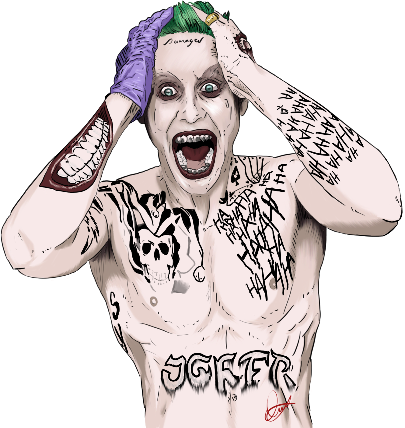 Joker Clown Transparent PNG Image