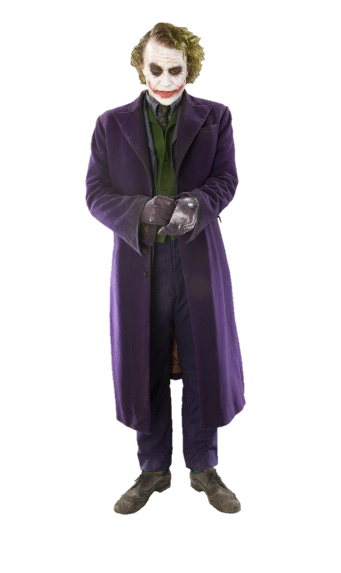 Joker Cosplay Transparent PNG Image