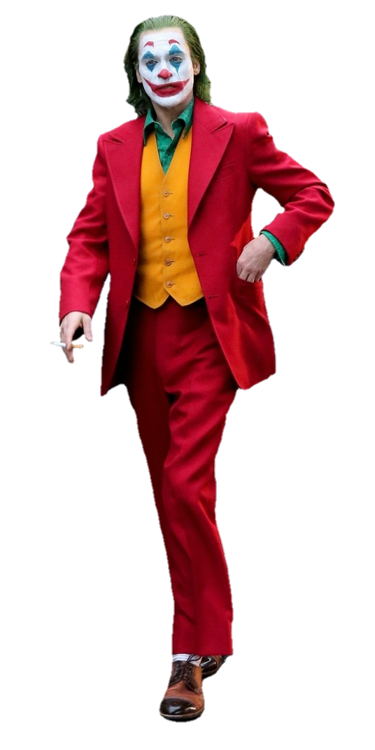 Joker Cosplay Transparent PNG Image