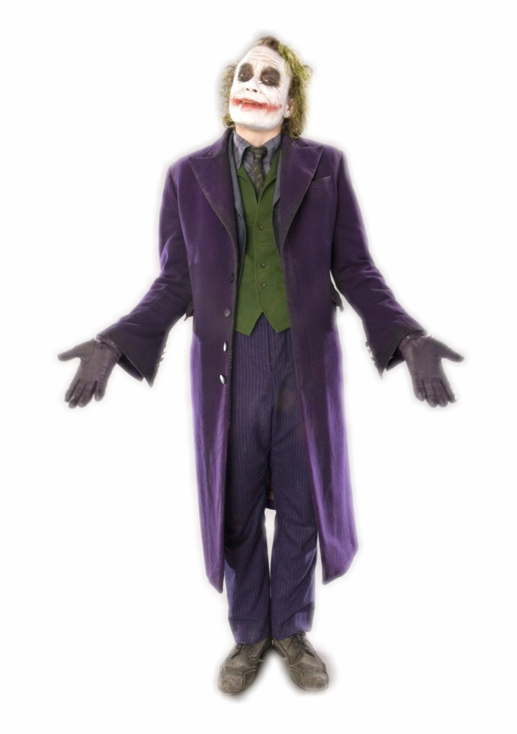 Joker Cosplay Transparent PNG Image