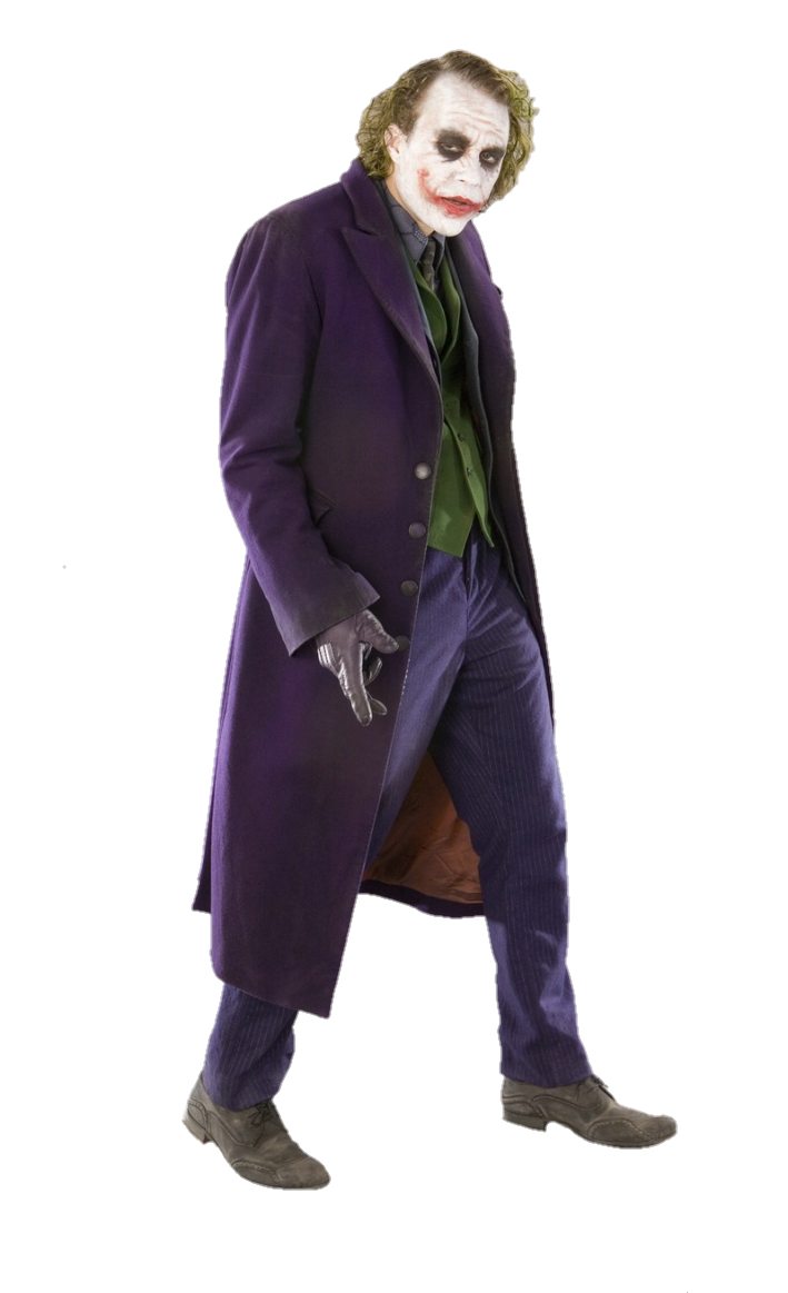 Joker Cosplay Transparent PNG Image
