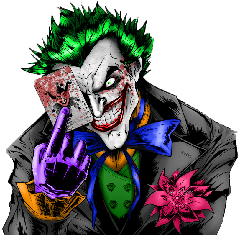Joker Vector Transparent PNG Image