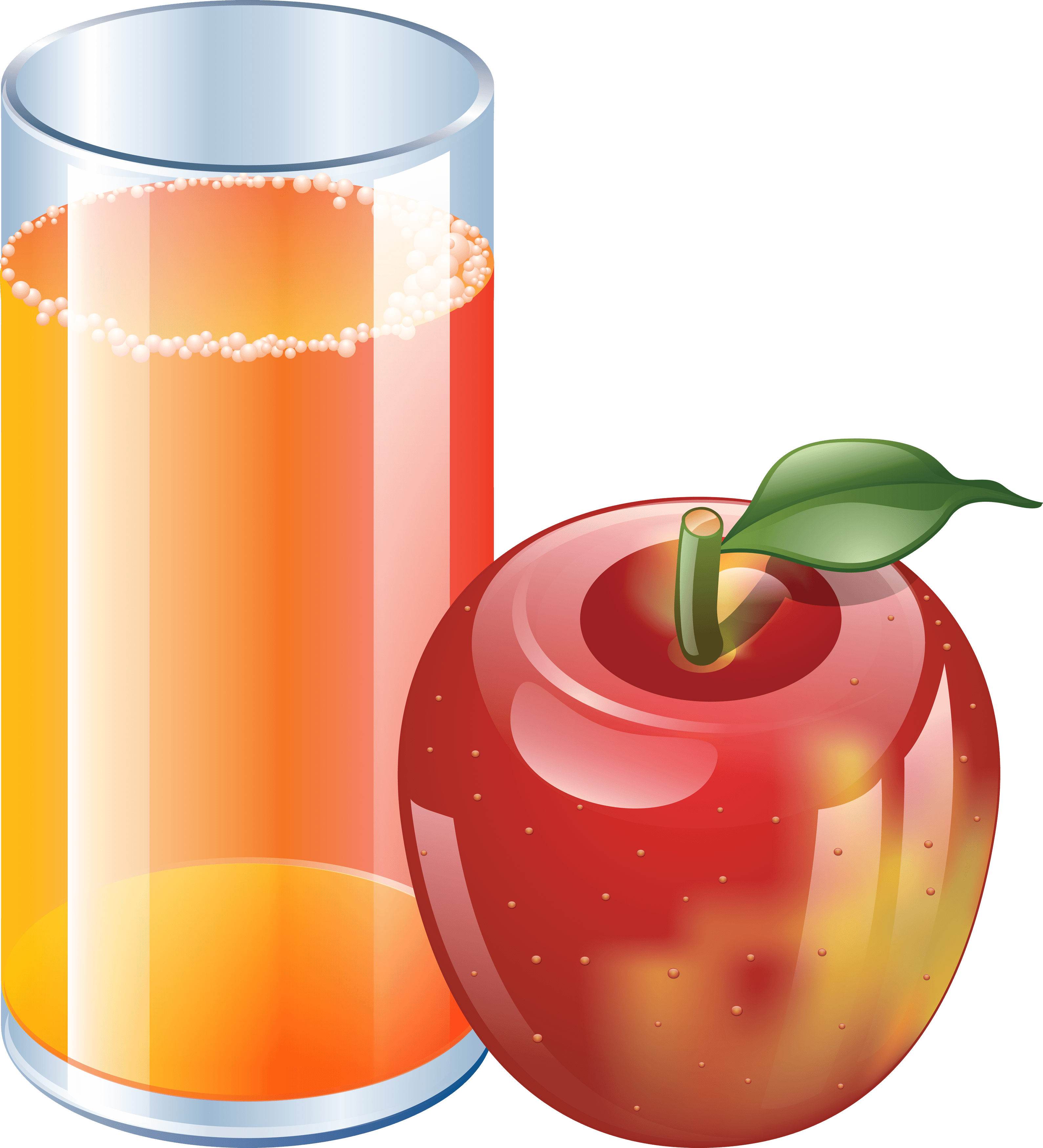 Apple Juice Transparent PNG Image