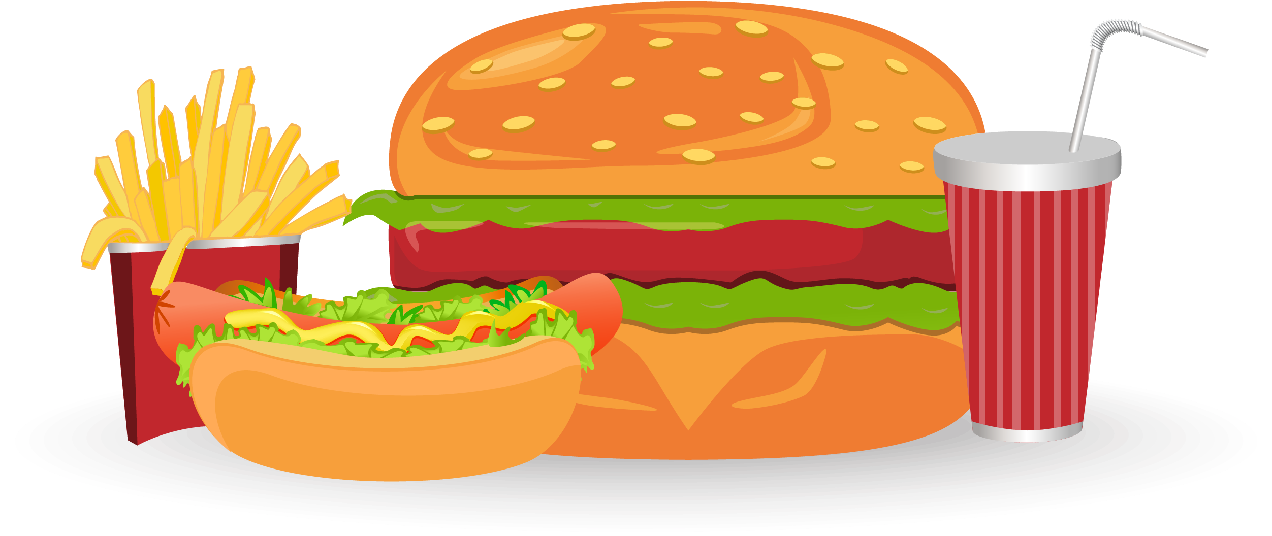 Food Burger Junk File Transparent PNG Image