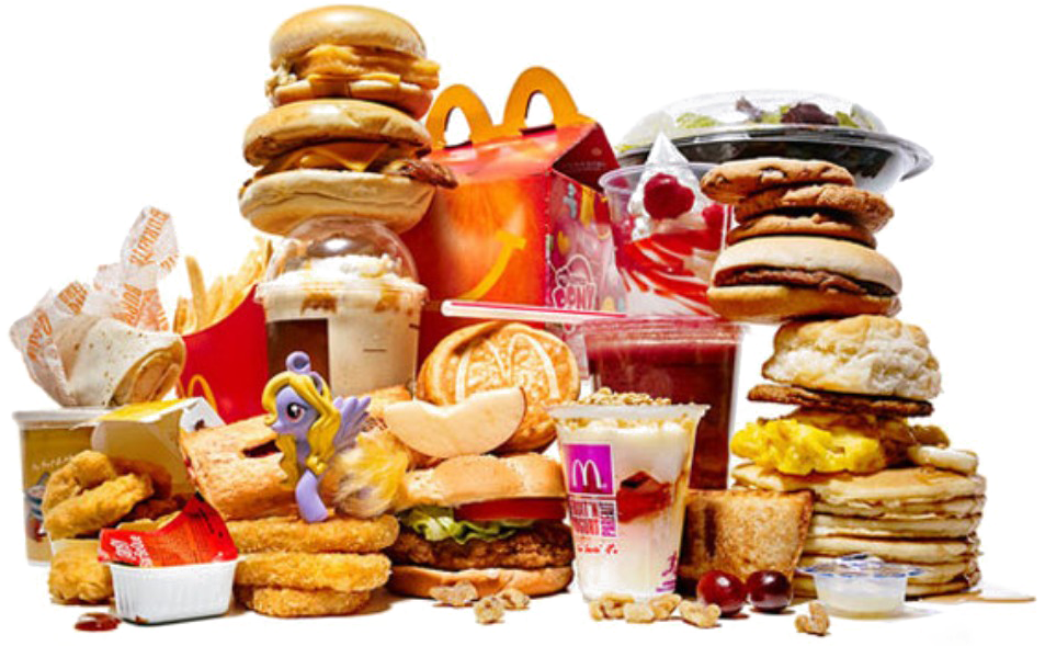 Food Junk Combo Transparent PNG Image