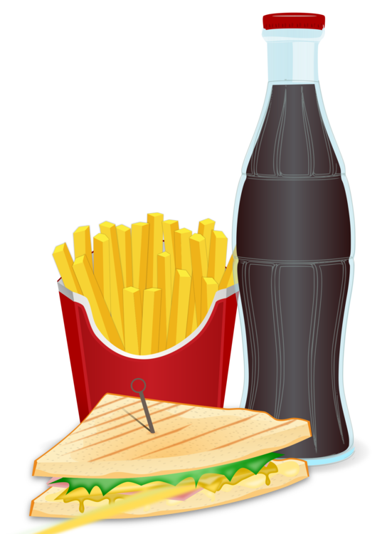 Food Junk Combo Transparent PNG Image