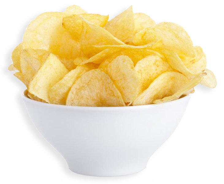 Bowl Chips Transparent PNG Image