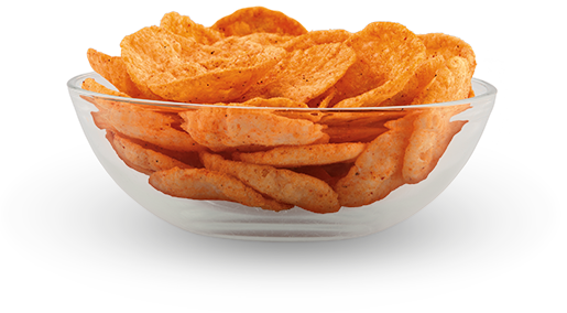 Chips Bowl Crisp Transparent PNG Image