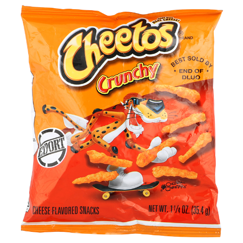 Cheetos Crunchy Pack Flavored Transparent PNG Image