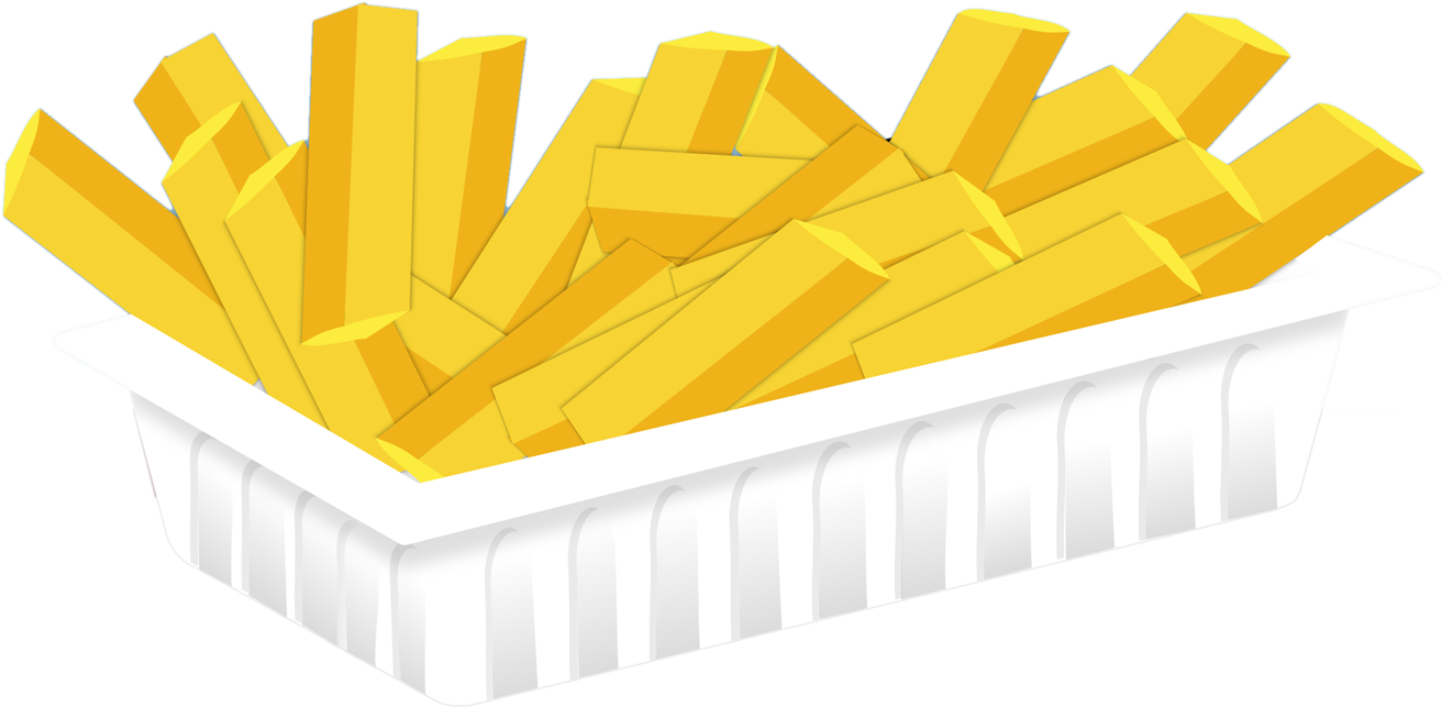 Fries Finger Transparent PNG Image
