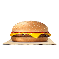 King Hamburger Food Fries Cheeseburger Veggie French PNG Image