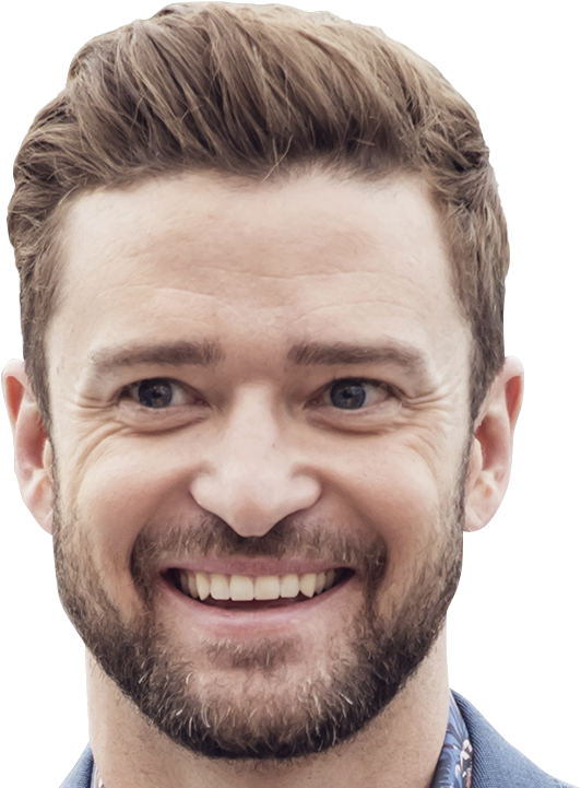 Timberlake Justin Transparent PNG Image