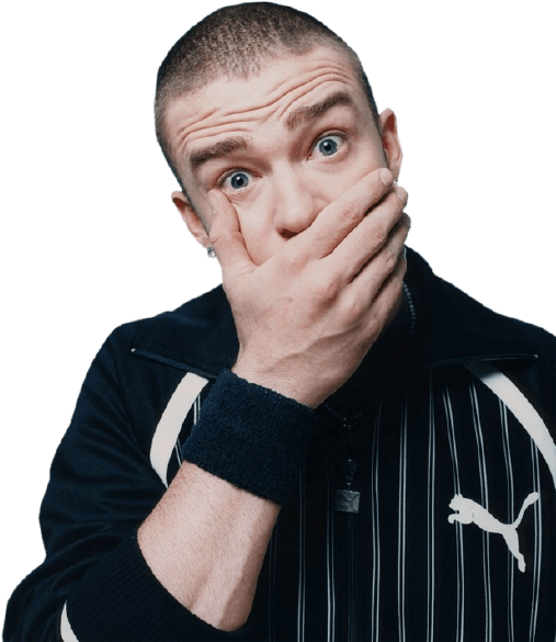 Timberlake Justin Transparent PNG Image
