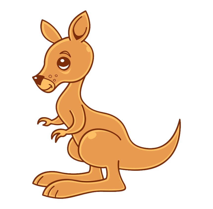 Kangaroo Joey Transparent PNG Image