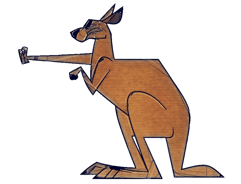 Wallaby Kangaroo File Transparent PNG Image