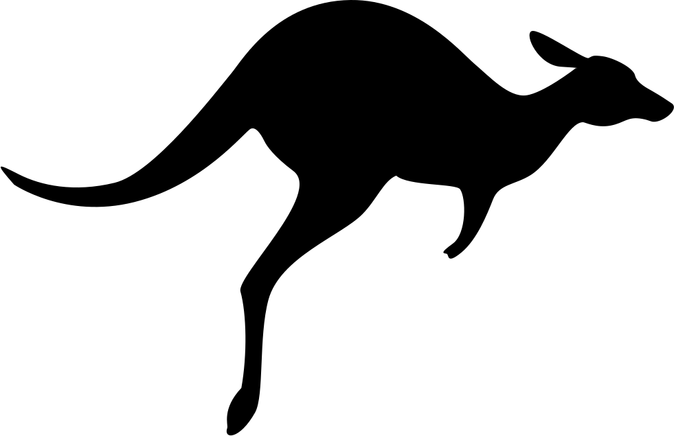Kangaroo Vector Transparent PNG Image