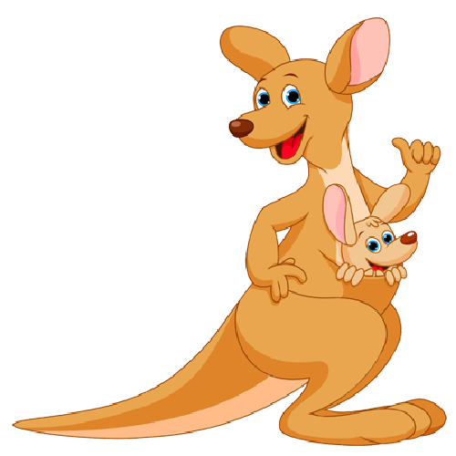 Kangaroo Vector Transparent PNG Image