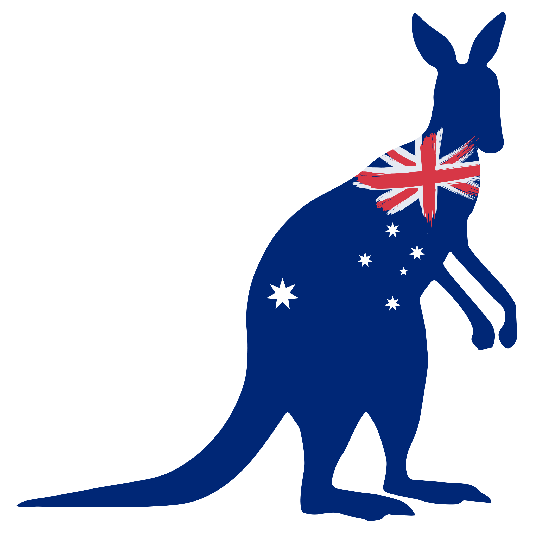 Kangaroo Vector Transparent PNG Image