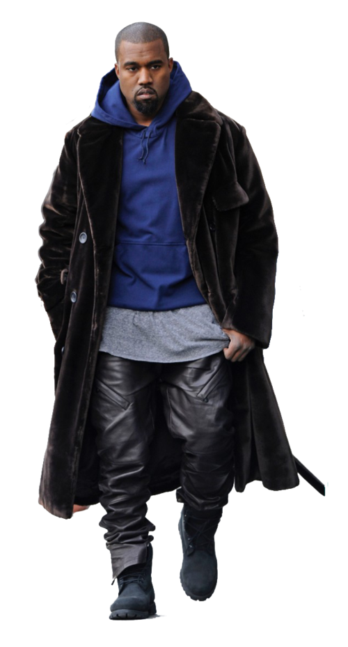 Kanye American Rapper West Transparent PNG Image