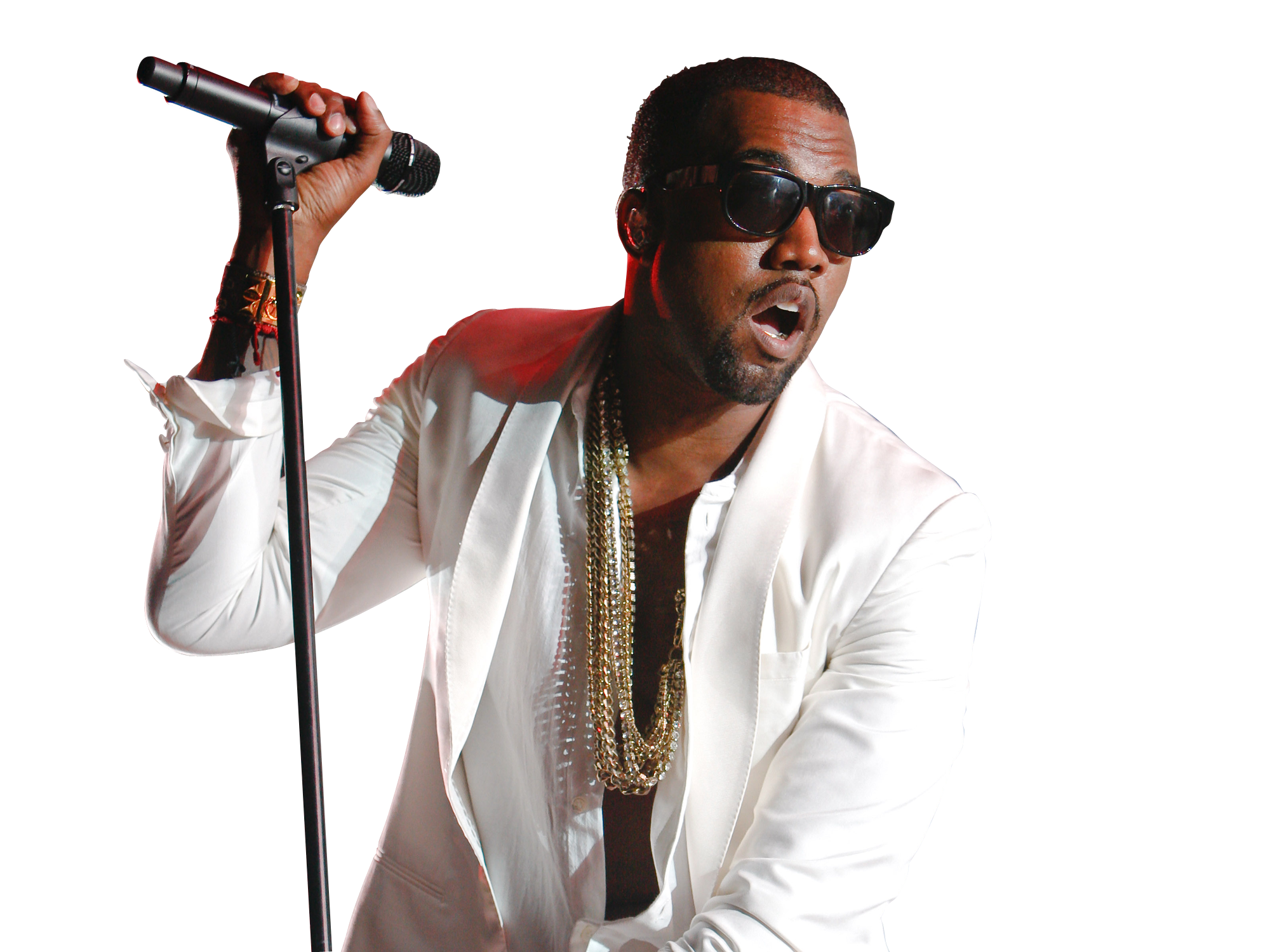 Kanye American Rapper West Transparent PNG Image