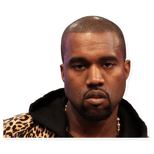 Kanye Rapper West Transparent PNG Image
