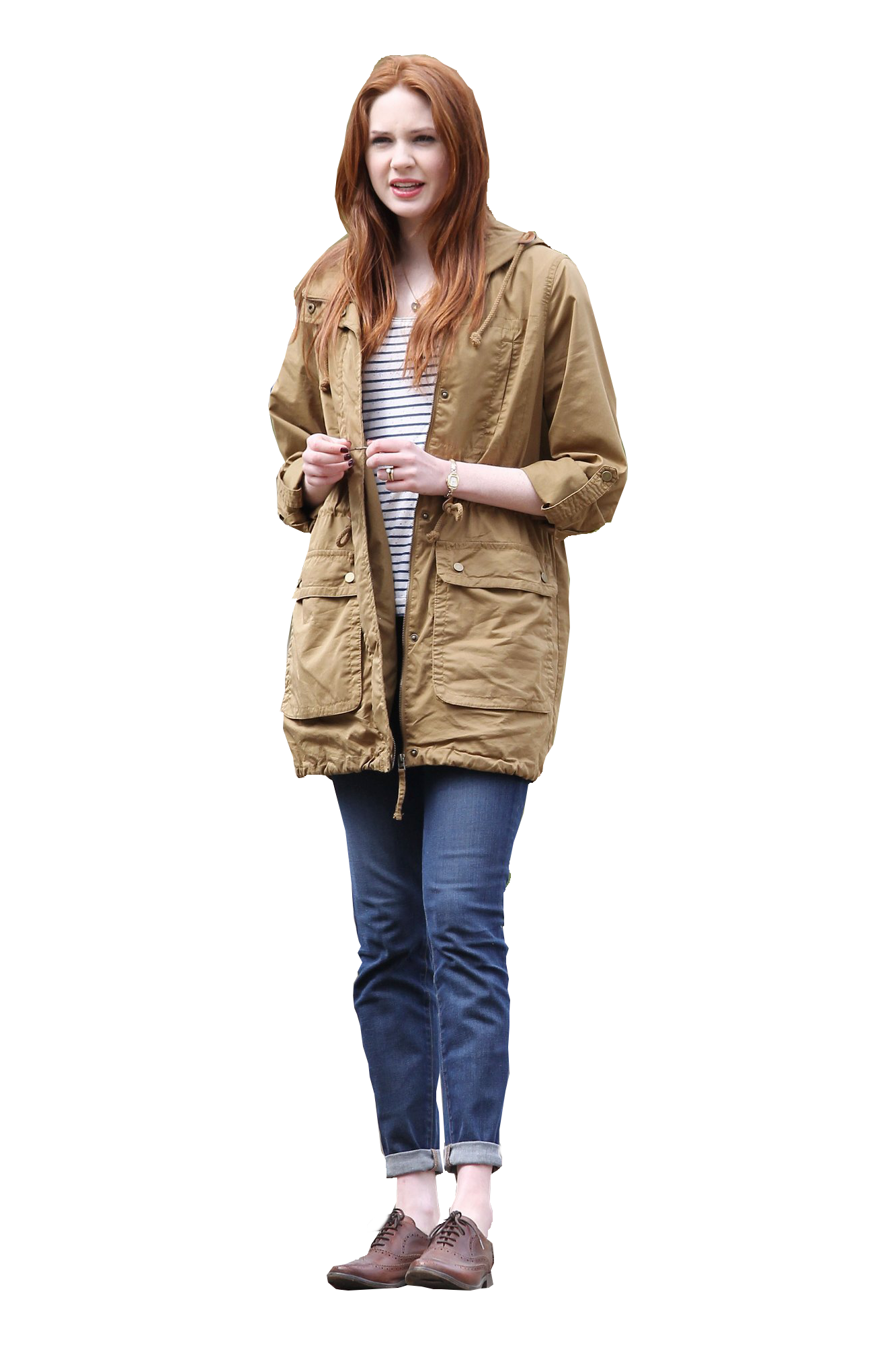 Karen Gillan Background Transparent PNG Image