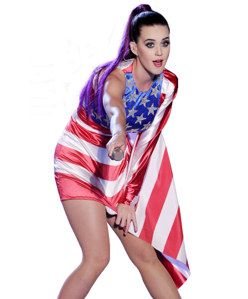 Purple Katy Hair Perry Transparent PNG Image