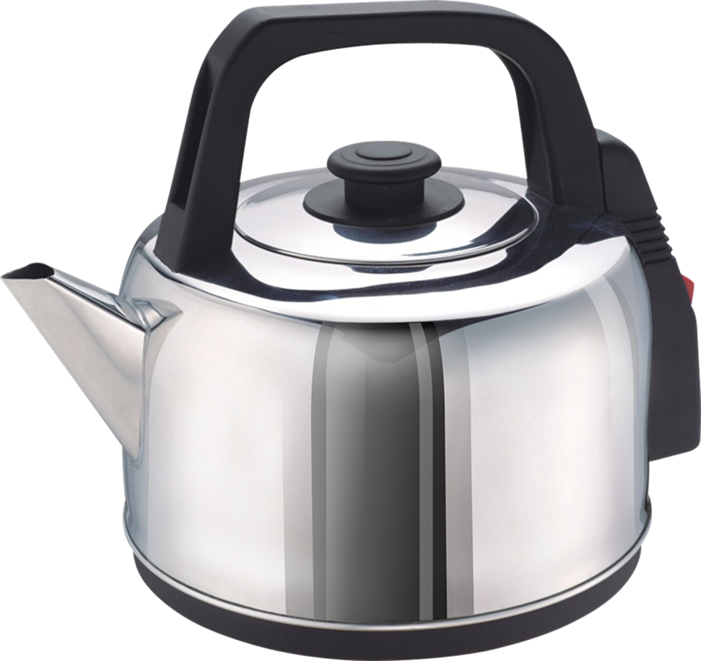 Kettle Silver Transparent PNG Image