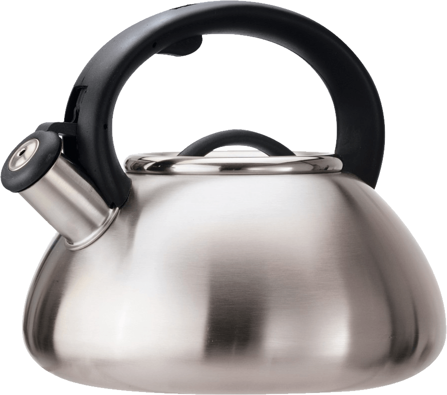 Kettle Silver Transparent PNG Image
