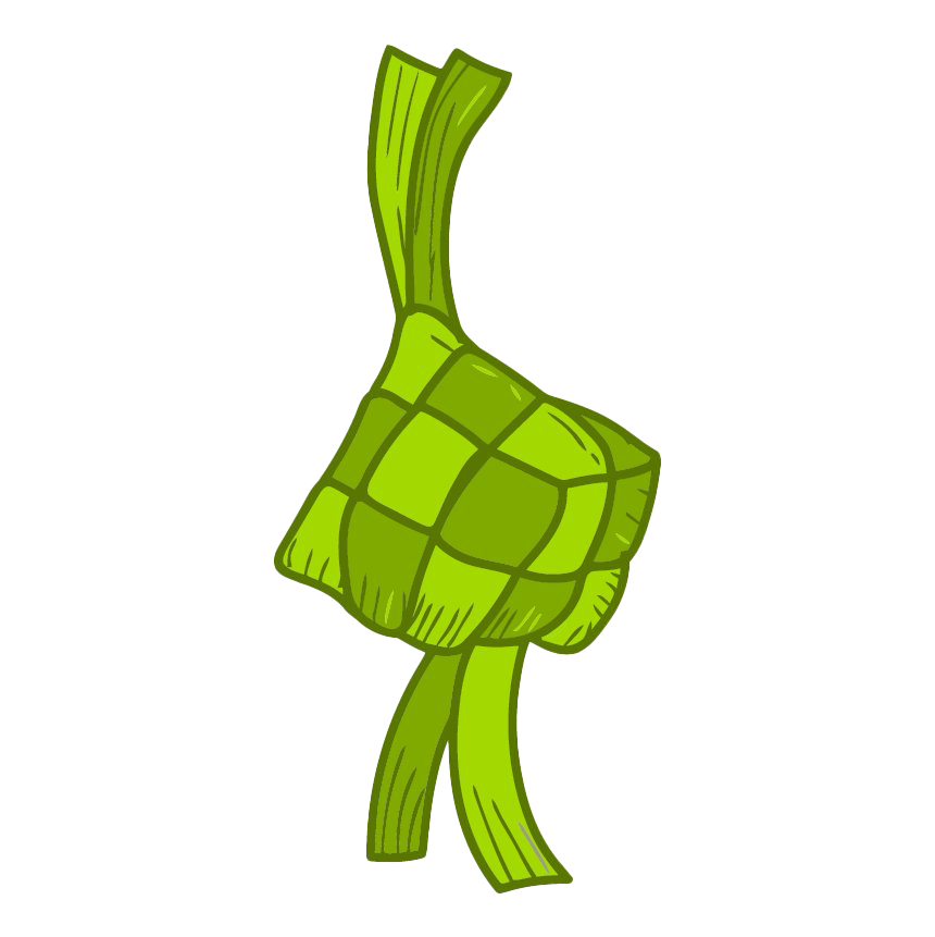Dish Ketupat Transparent PNG Image