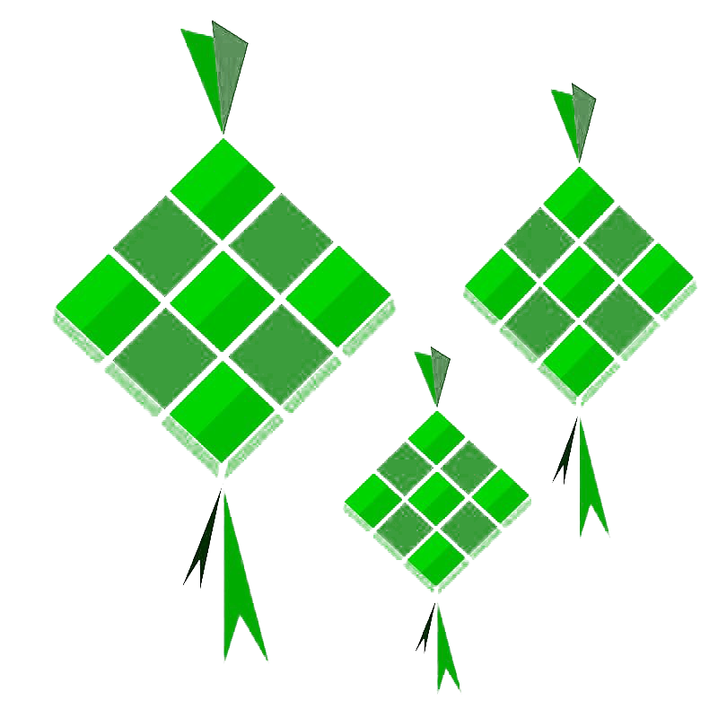 Dish Ketupat Transparent PNG Image