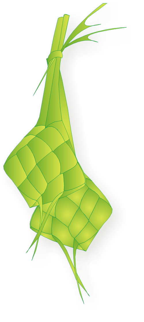 Dish Ketupat Transparent PNG Image