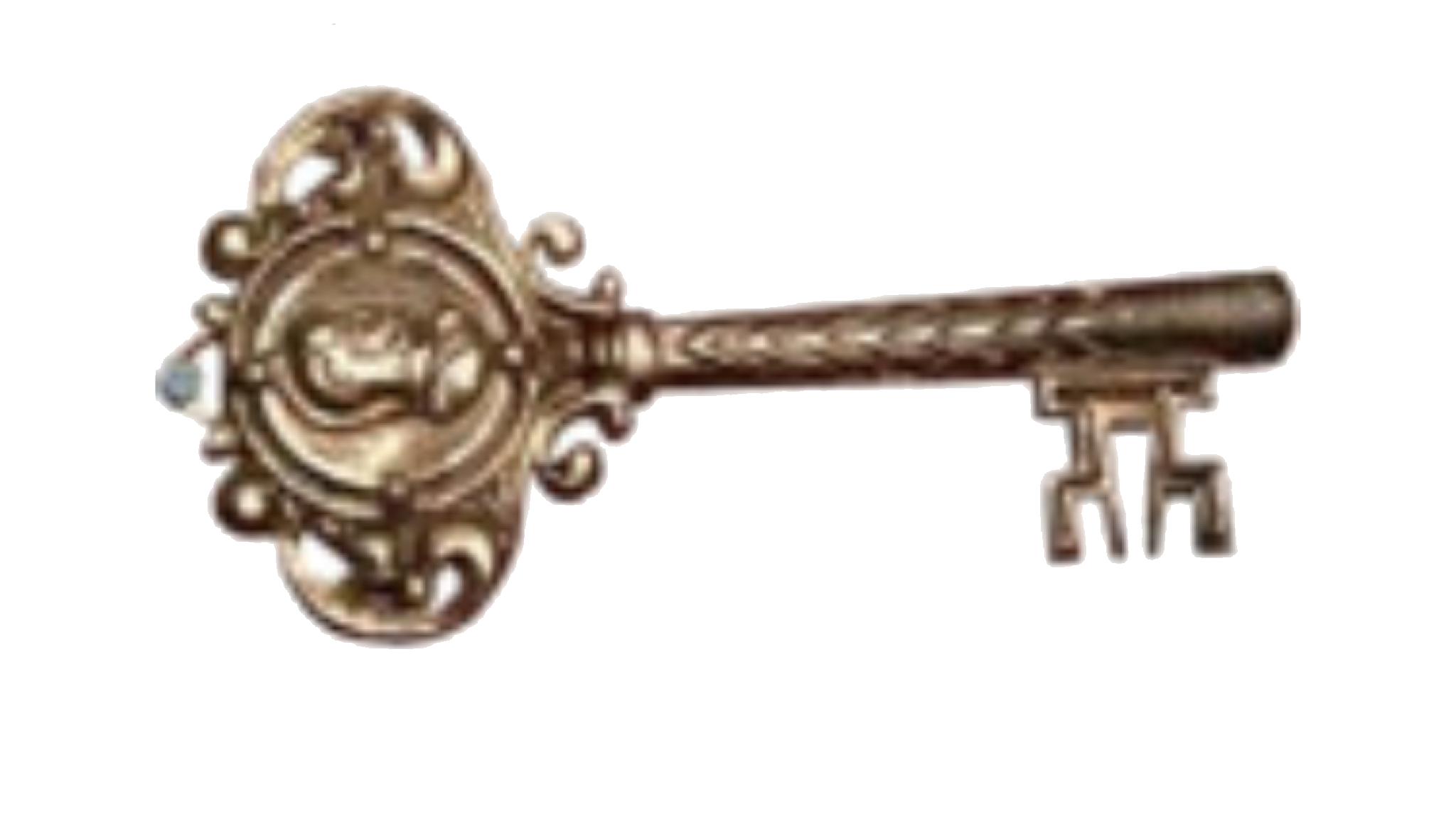 Pic Key Gold Transparent PNG Image
