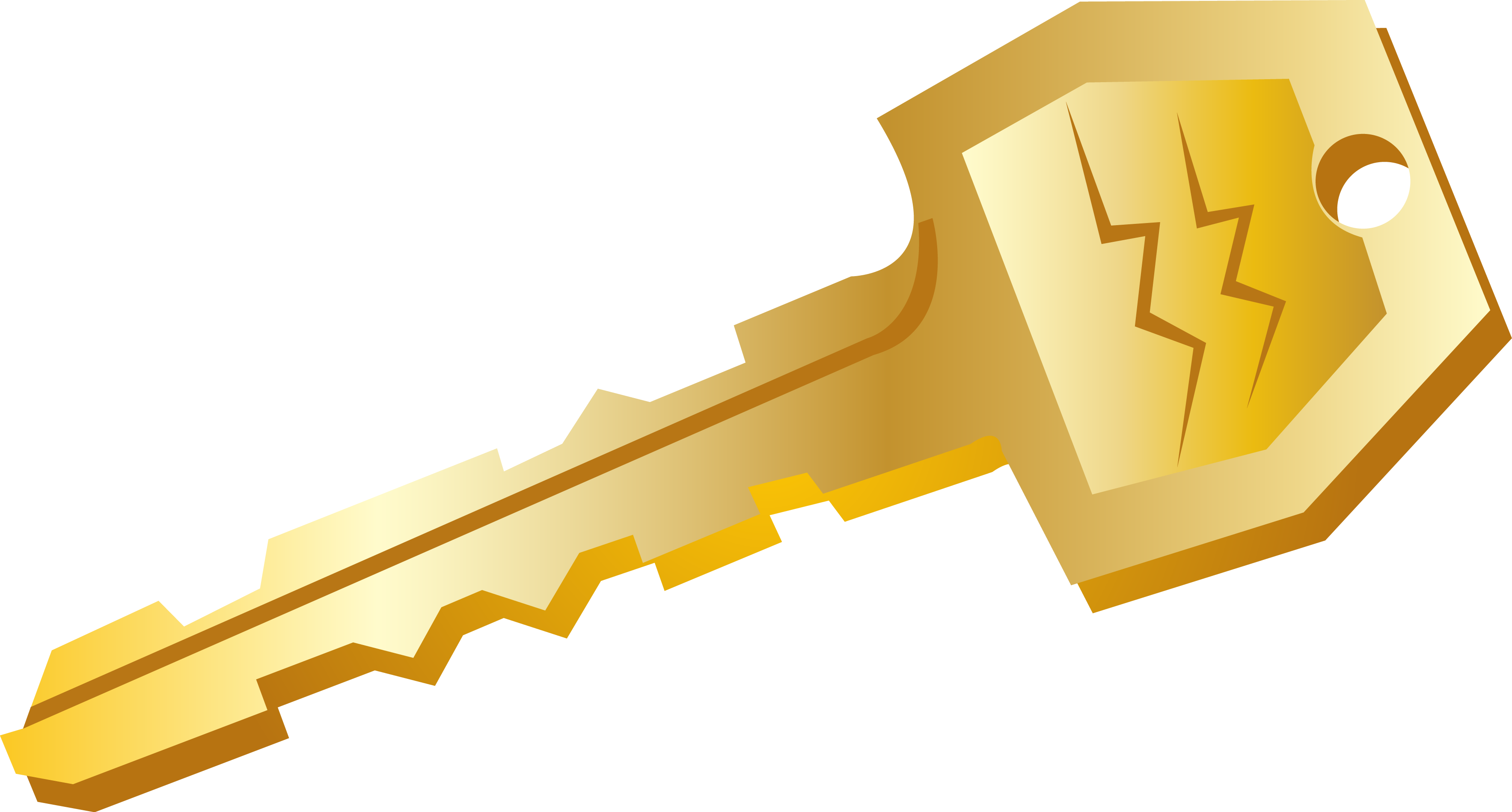 Key Gold Transparent PNG Image