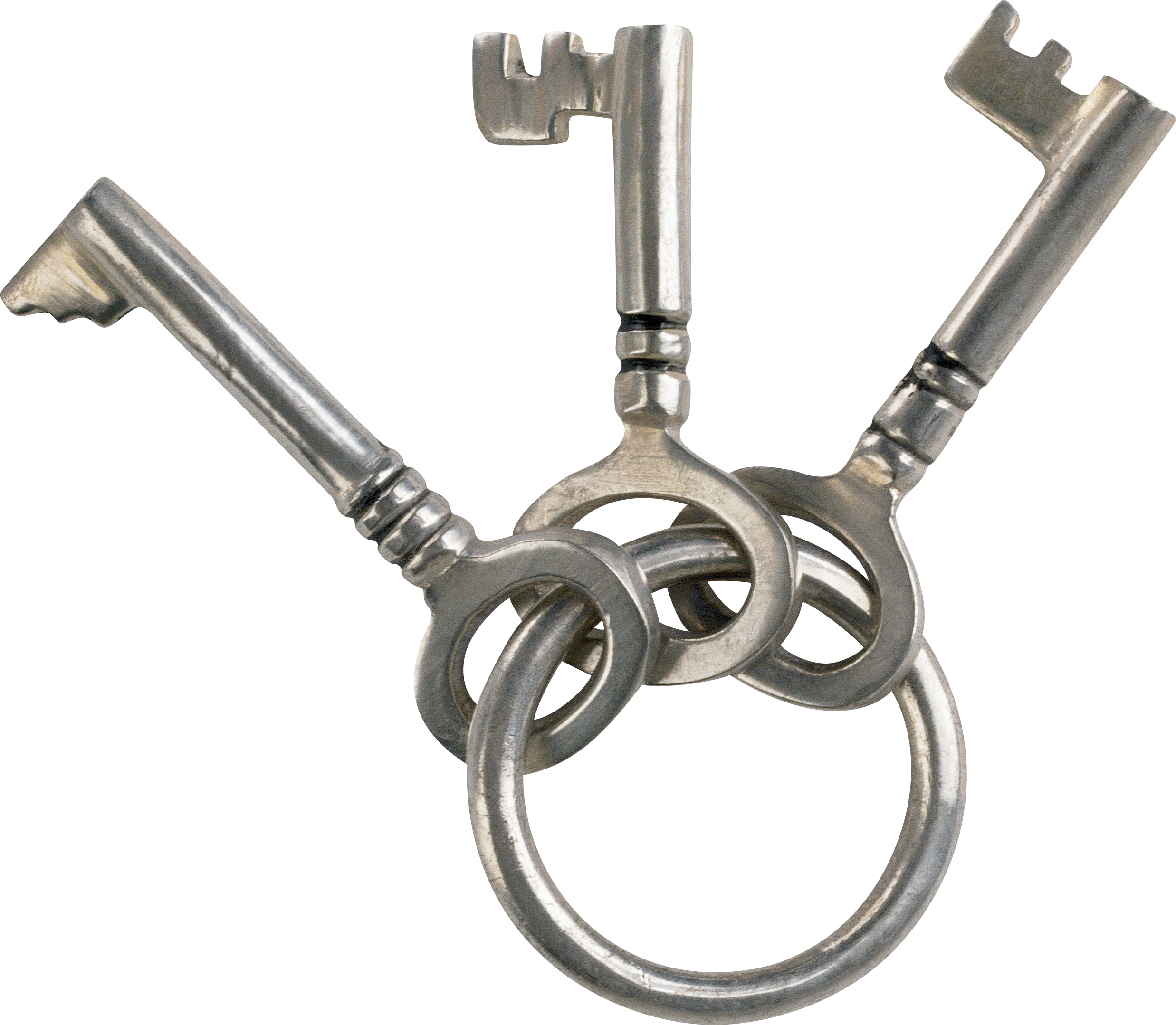House Silver Key Transparent PNG Image