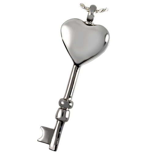 Silver Key Transparent PNG Image