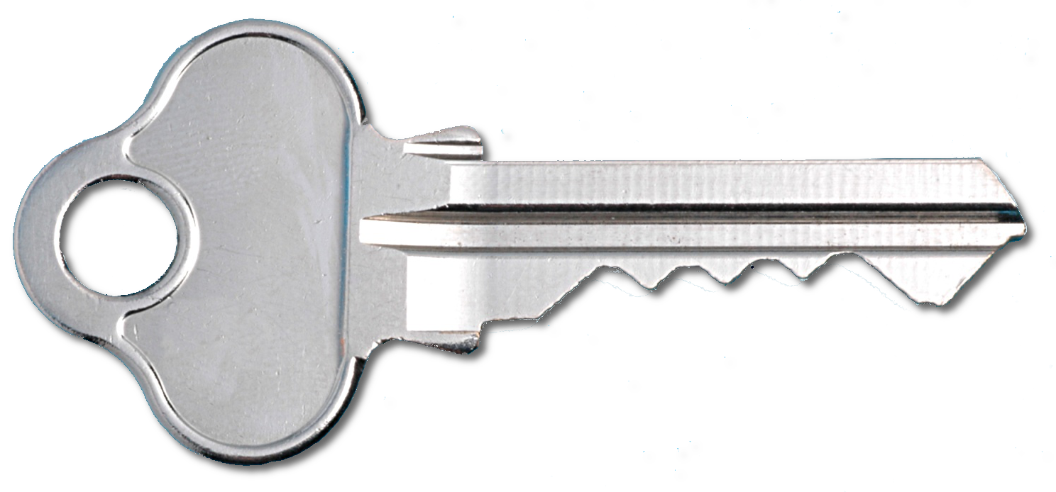 Pic Silver Key Transparent PNG Image