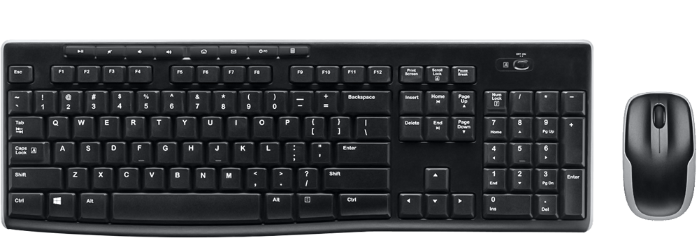 And Mouse Black Keyboard Transparent PNG Image
