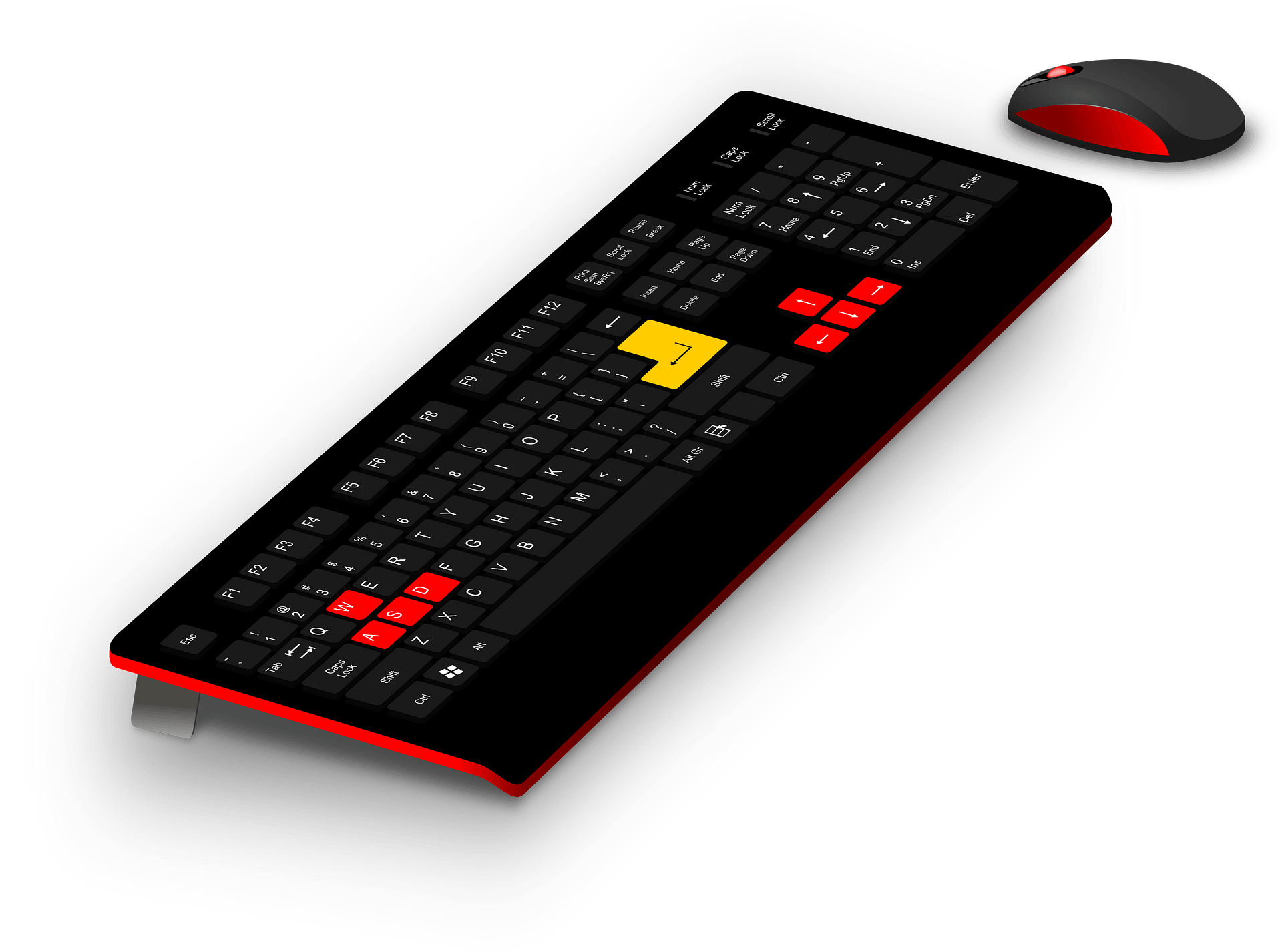 Gaming Electronic Keyboard Transparent PNG Image