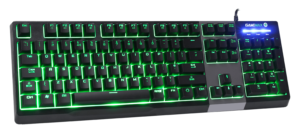 Gaming Neon Keyboard Transparent PNG Image