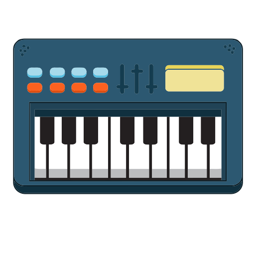 Pic Music Keyboard File Transparent PNG Image