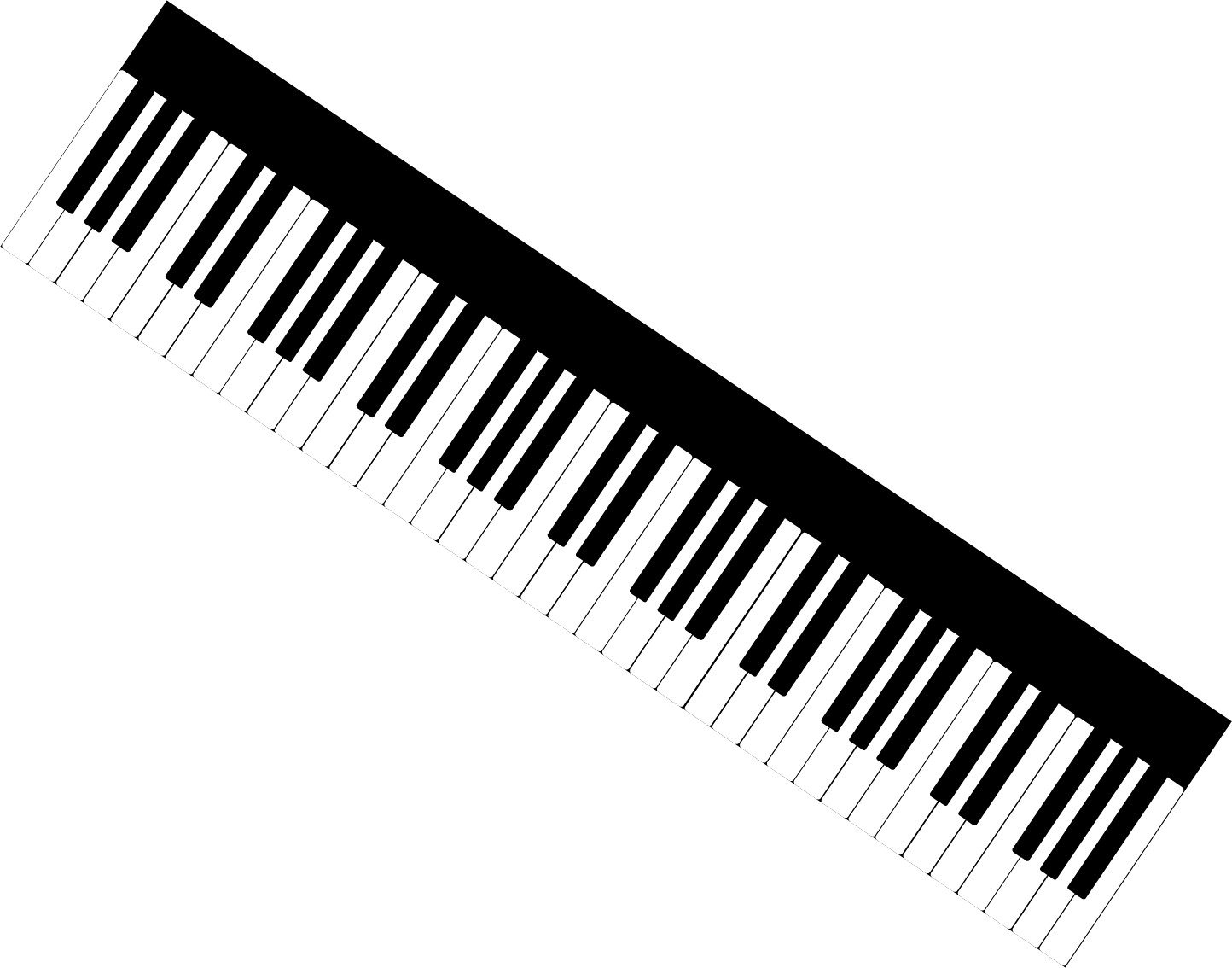 Piano Music Keyboard Transparent PNG Image