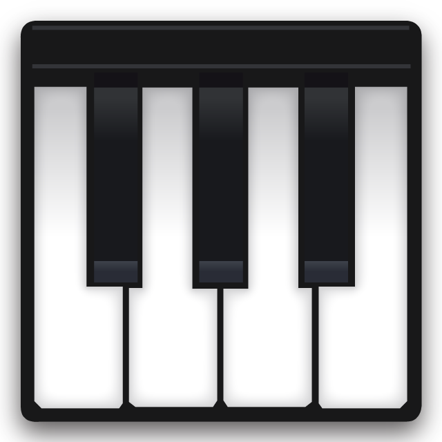 Vector Music Keyboard Transparent PNG Image