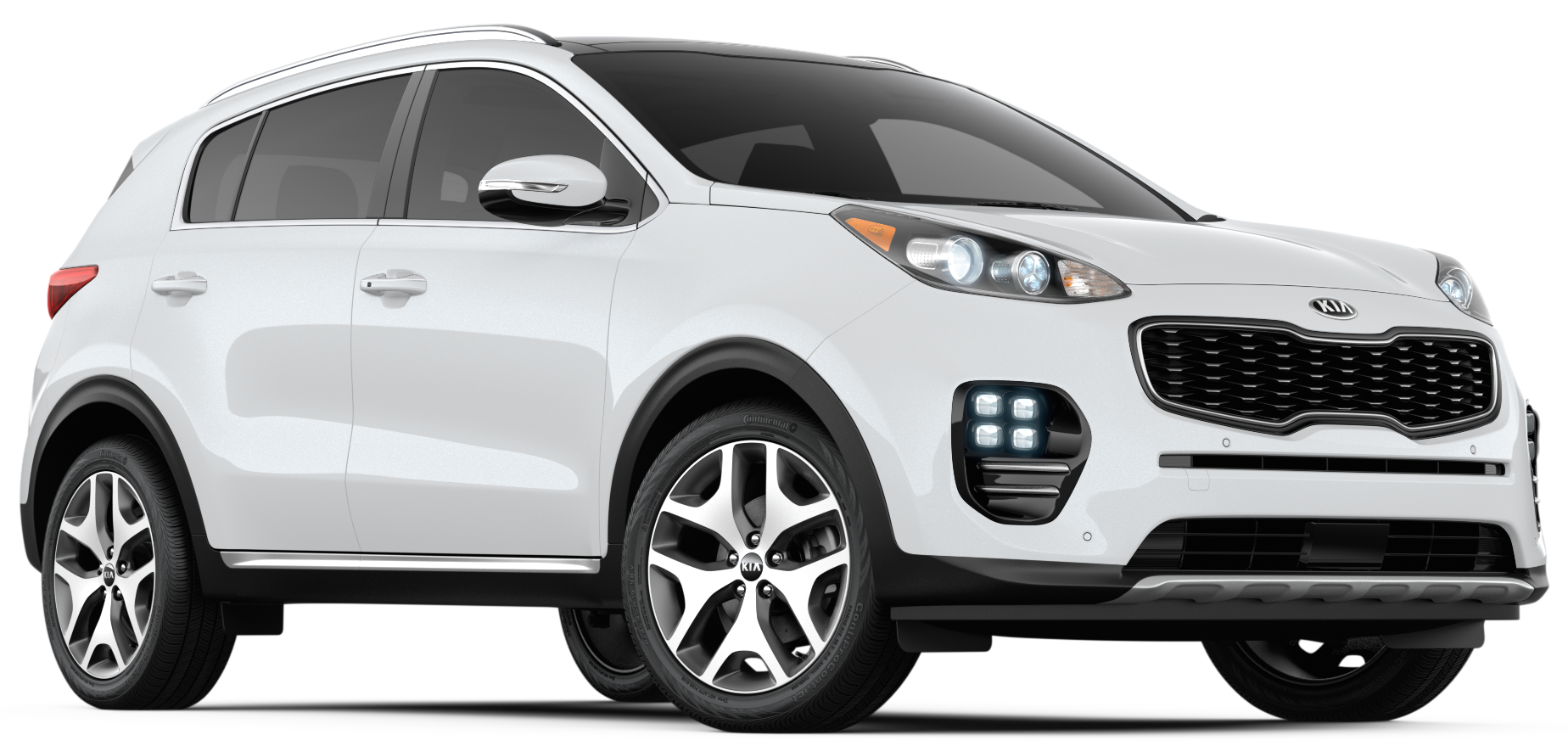 White Kia Transparent PNG Image