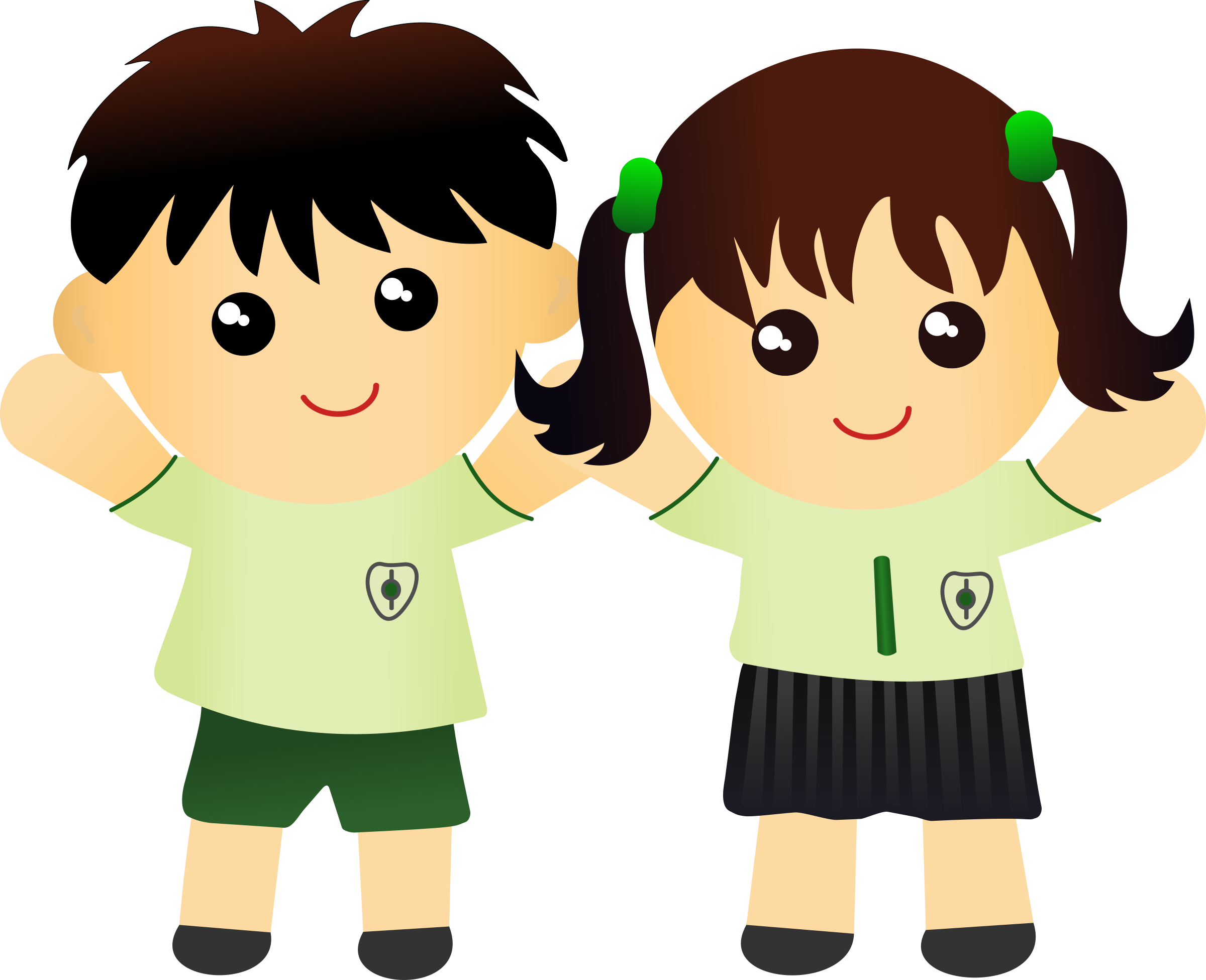 Cute Kids Transparent PNG Image