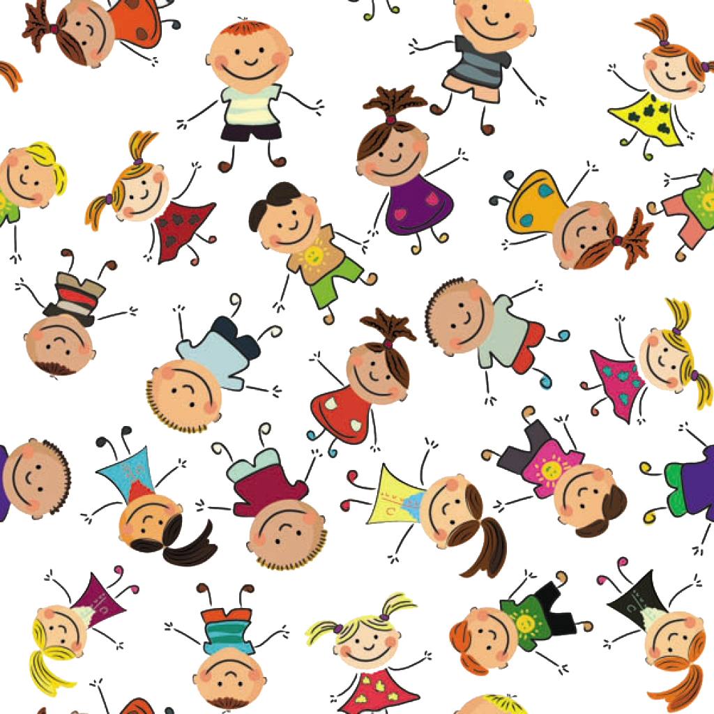 Cute Kids Transparent PNG Image