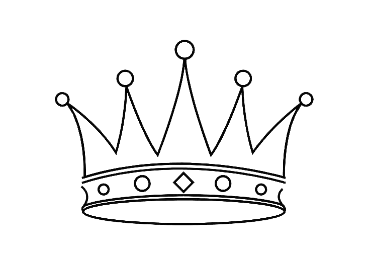 King Crown Transparent PNG Image