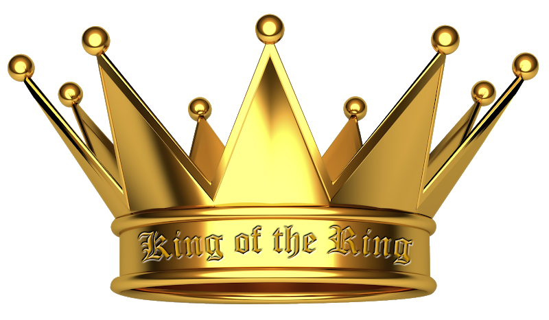 Golden Crown King Transparent PNG Image